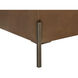 Kael Tobacco Tan Storage Bench